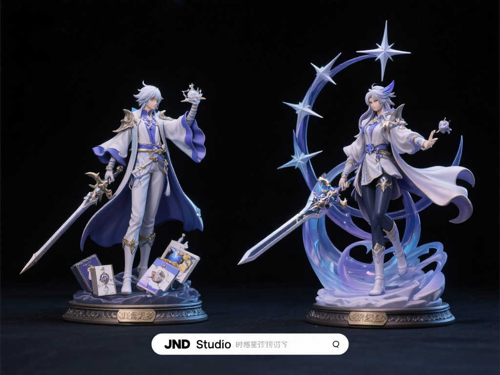 JND Studios携手《剑星》打造伊芙与迅驰1／3比例精美雕像！